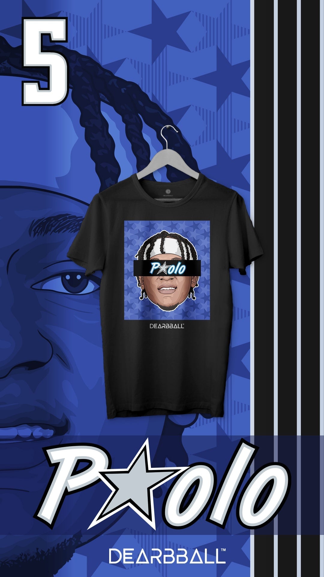 T-Shirt-Paolo-Banchero-Orlando-Magic-Dearbball-vetements-marque-france