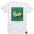 Spooky Green Square T-Shirt White Dearbball Gabby Williams