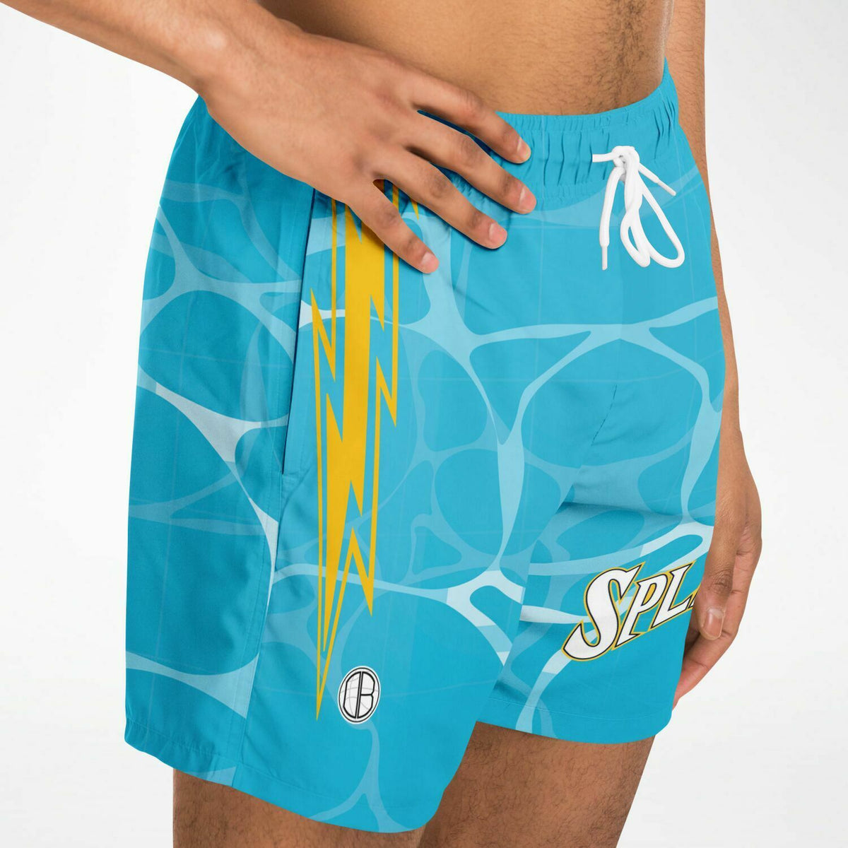 Short-de-bain-Jordan-Poole-Golden-State-Warriors-Dearbball-vetements-marque-france