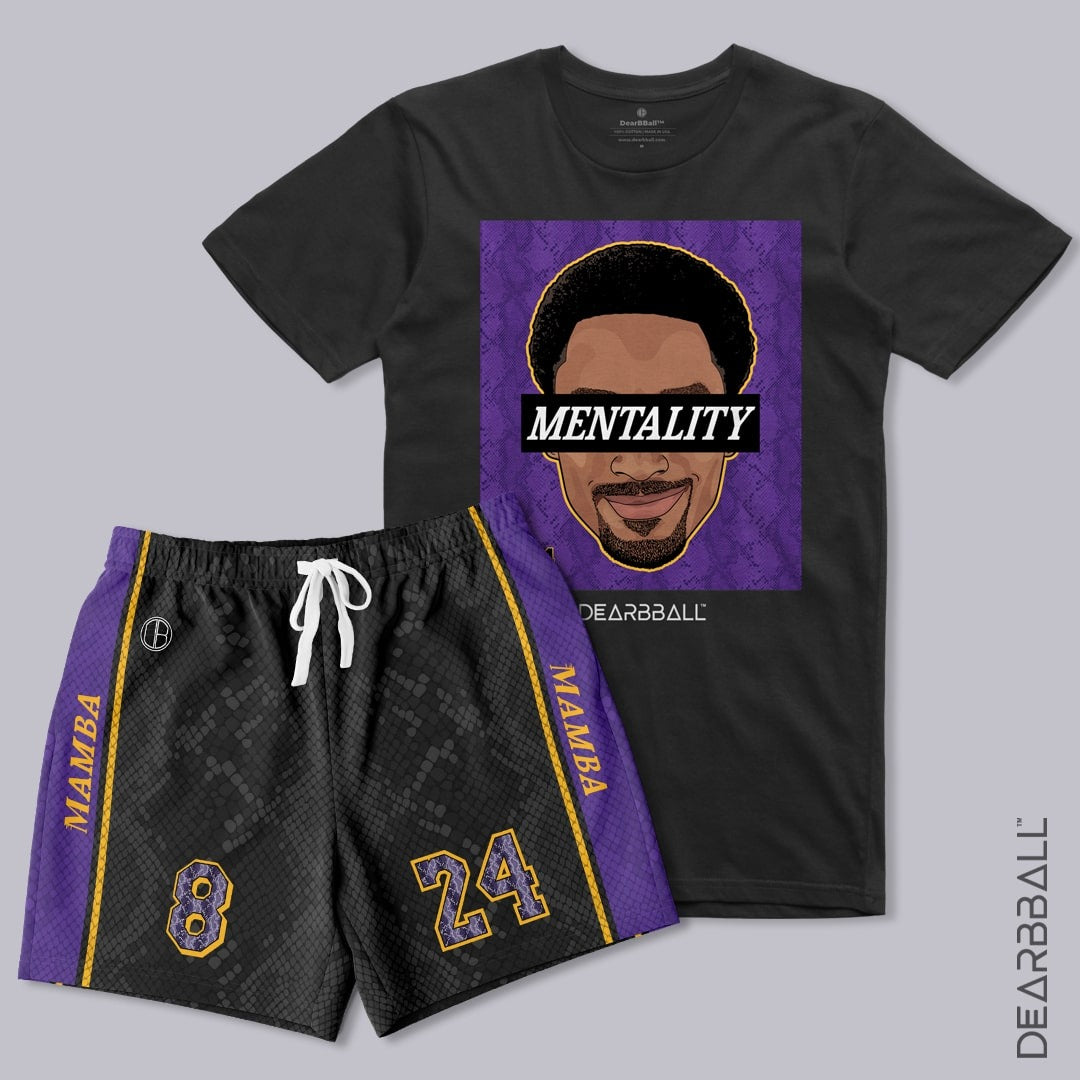 T-Shirt-Short-Ensemble-Kobe-Bryant-Los-Angeles-Lakers-Dearbball-vetements-marque-france