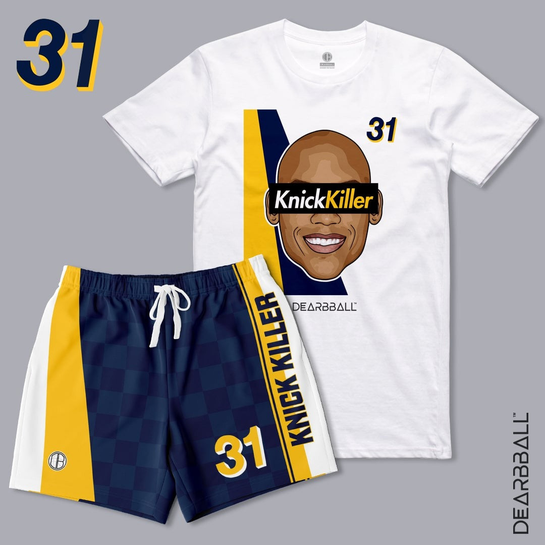 Conjunto de camiseta corta DearBBall - Knick Killer 31 Home Edition 