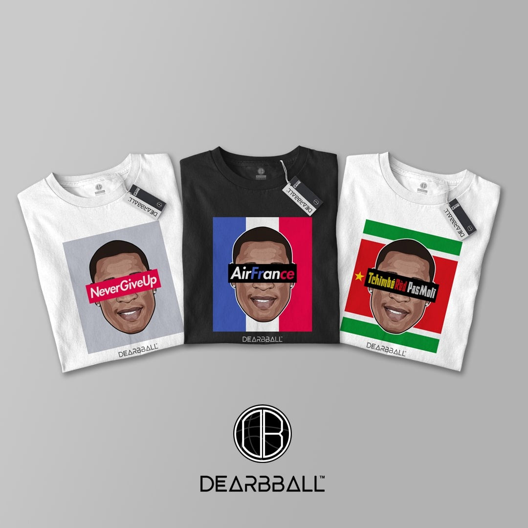 DearBBall Pack 3 T-Shirts - AirFrance Edition