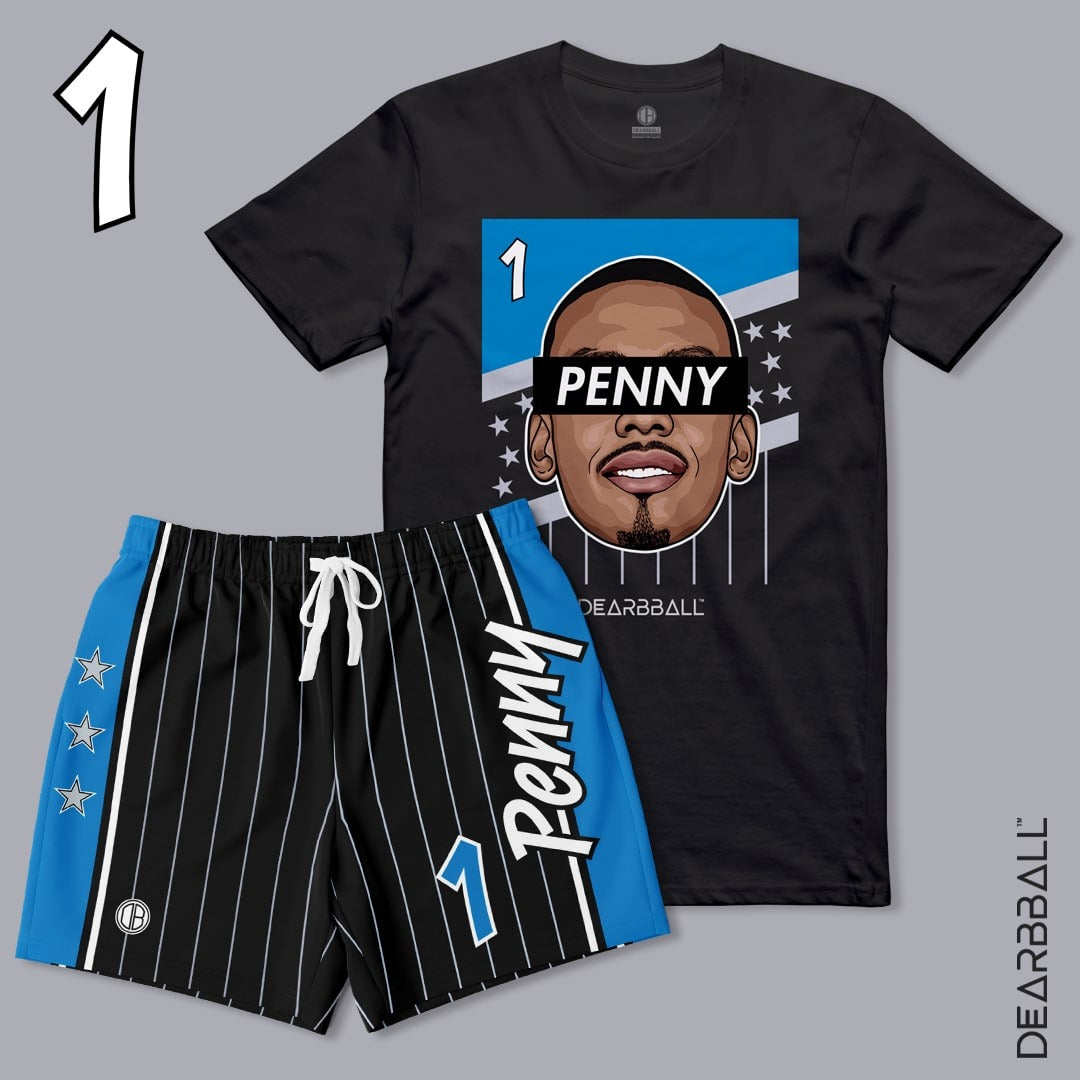 DearBBall Conjunto Calção e T-Shirt - Edição PENNY 1 Stars