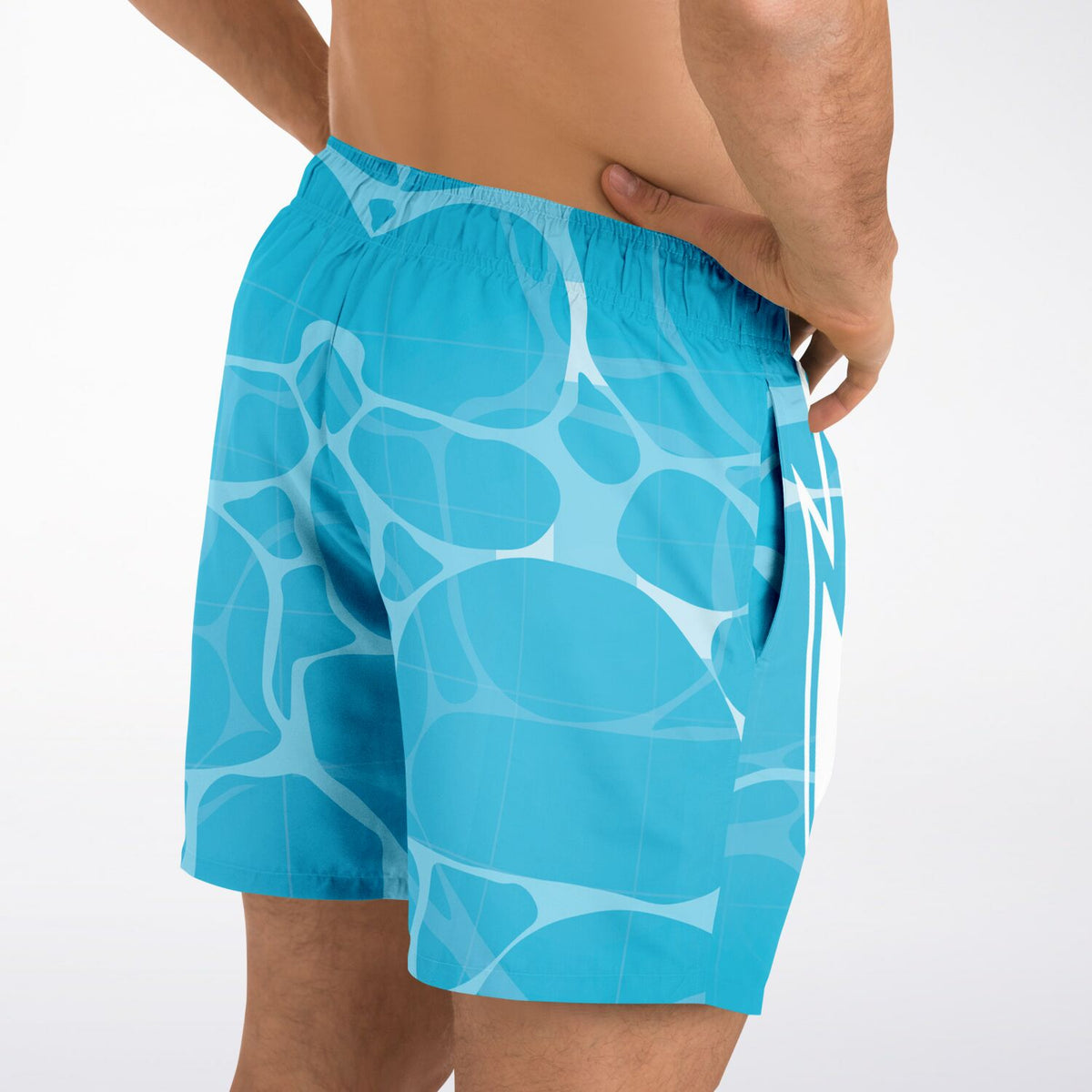 Short-de-bain-Jordan-Poole-Golden-State-Warriors-Dearbball-vetements-marque-france