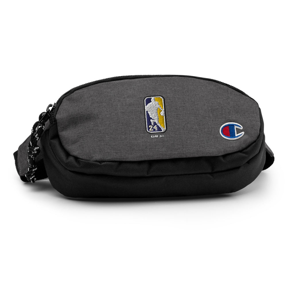 DearBBall × Champion embroidered fanny pack - Logo 24