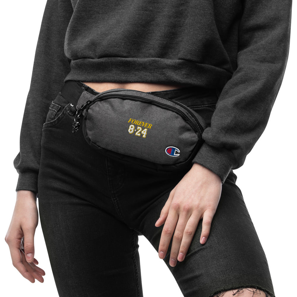 DearBBall × Champion embroidered fanny pack - FOREVER 8.24