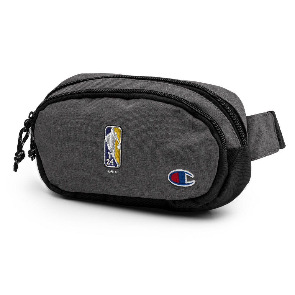 DearBBall × Champion embroidered fanny pack - Logo 24