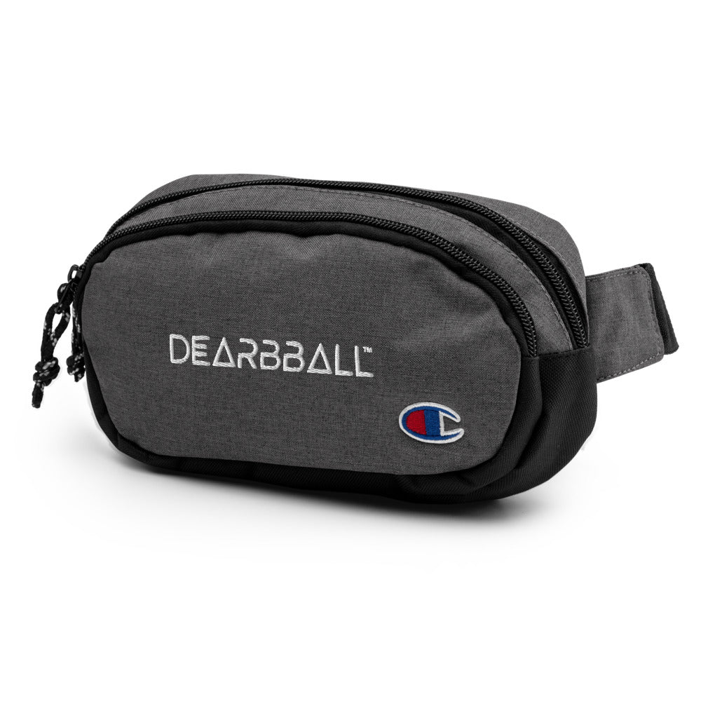 DearBBall × Champion embroidered fanny pack - DearBBall Script