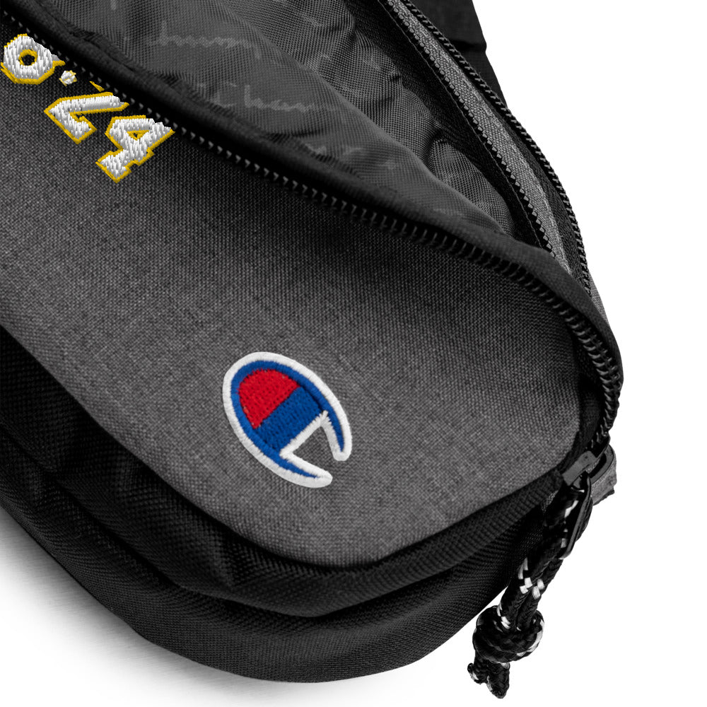 DearBBall × Champion embroidered fanny pack - FOREVER 8.24