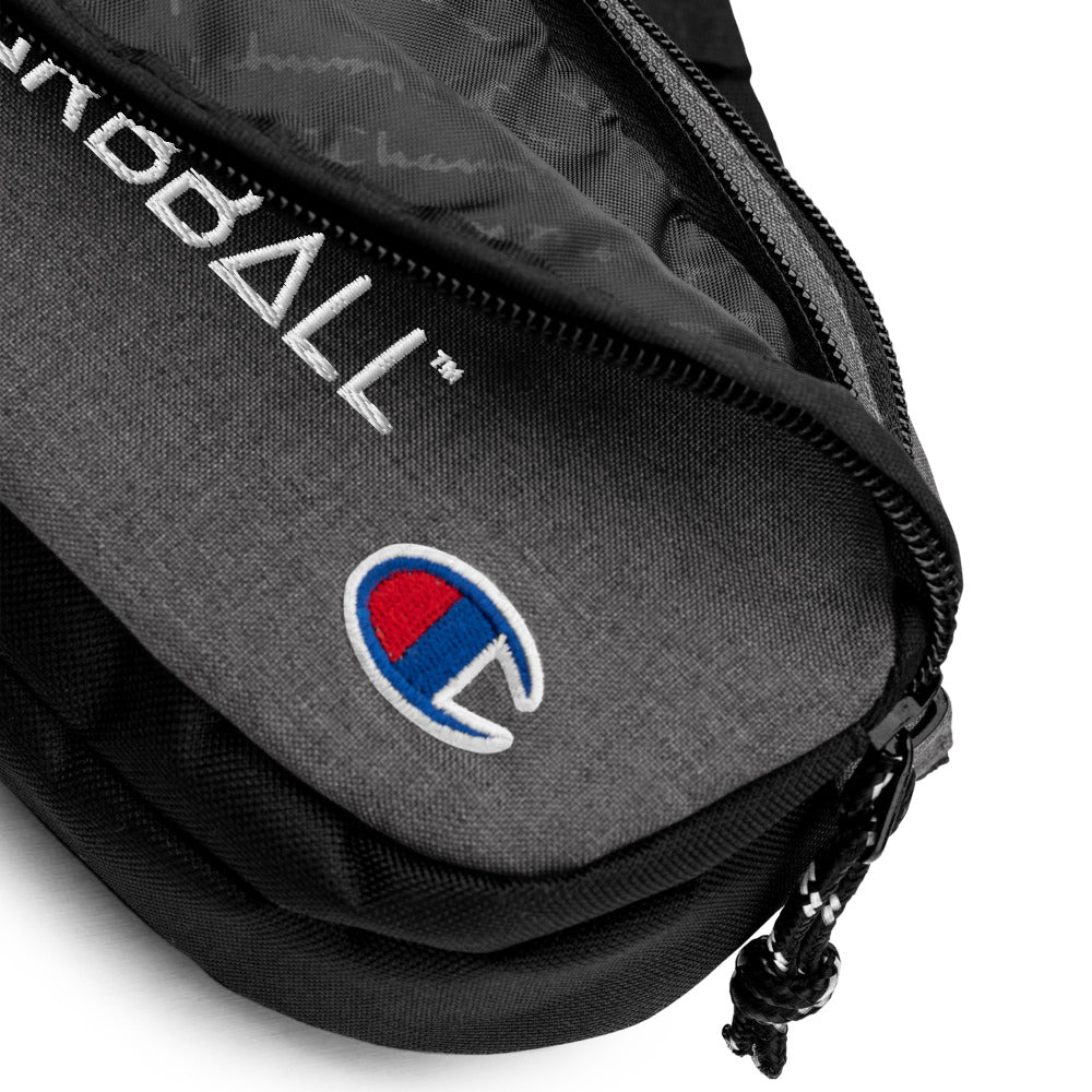 DearBBall × Champion embroidered fanny pack - DearBBall Script