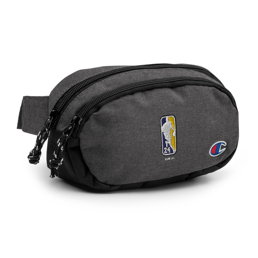 DearBBall × Champion embroidered fanny pack - Logo 24