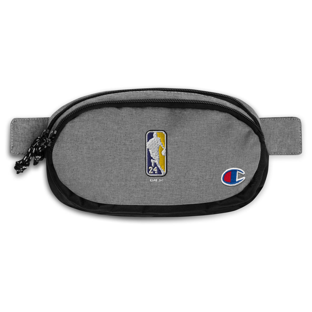 DearBBall × Champion embroidered fanny pack - Logo 24