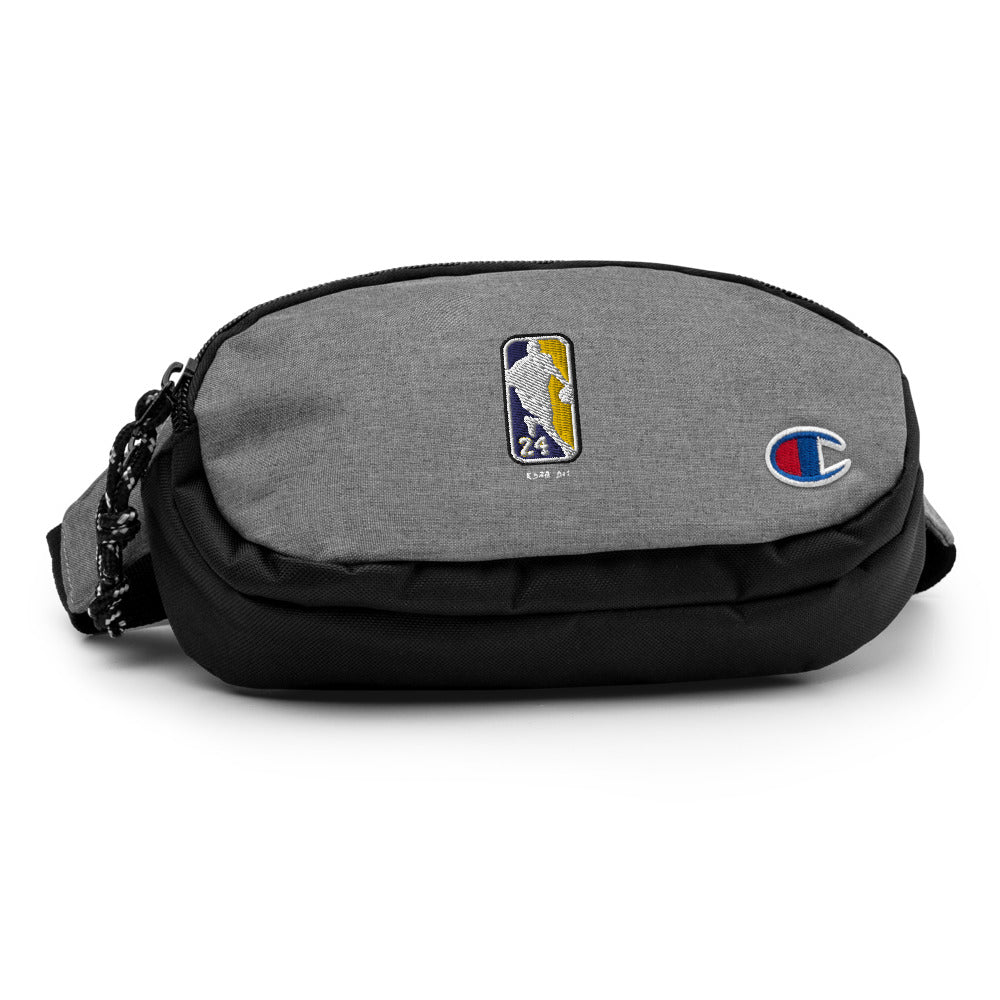 DearBBall × Champion embroidered fanny pack - Logo 24