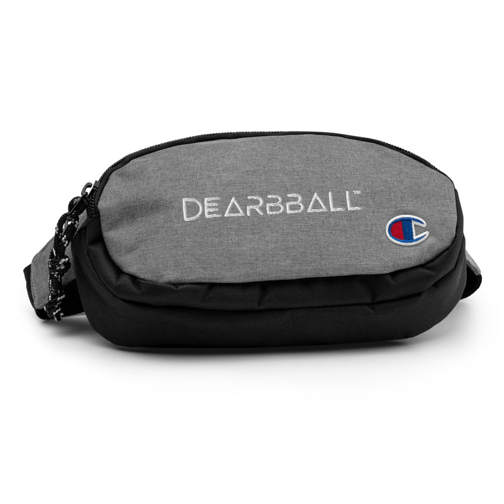 Saco de cintura DearBBall × Champion bordado - Texto DearBBall