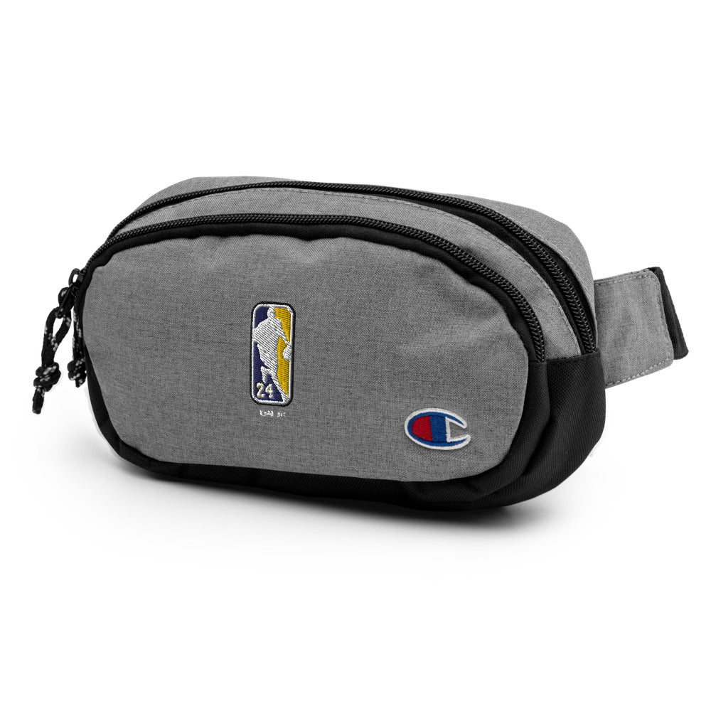 DearBBall × Champion embroidered fanny pack - Logo 24