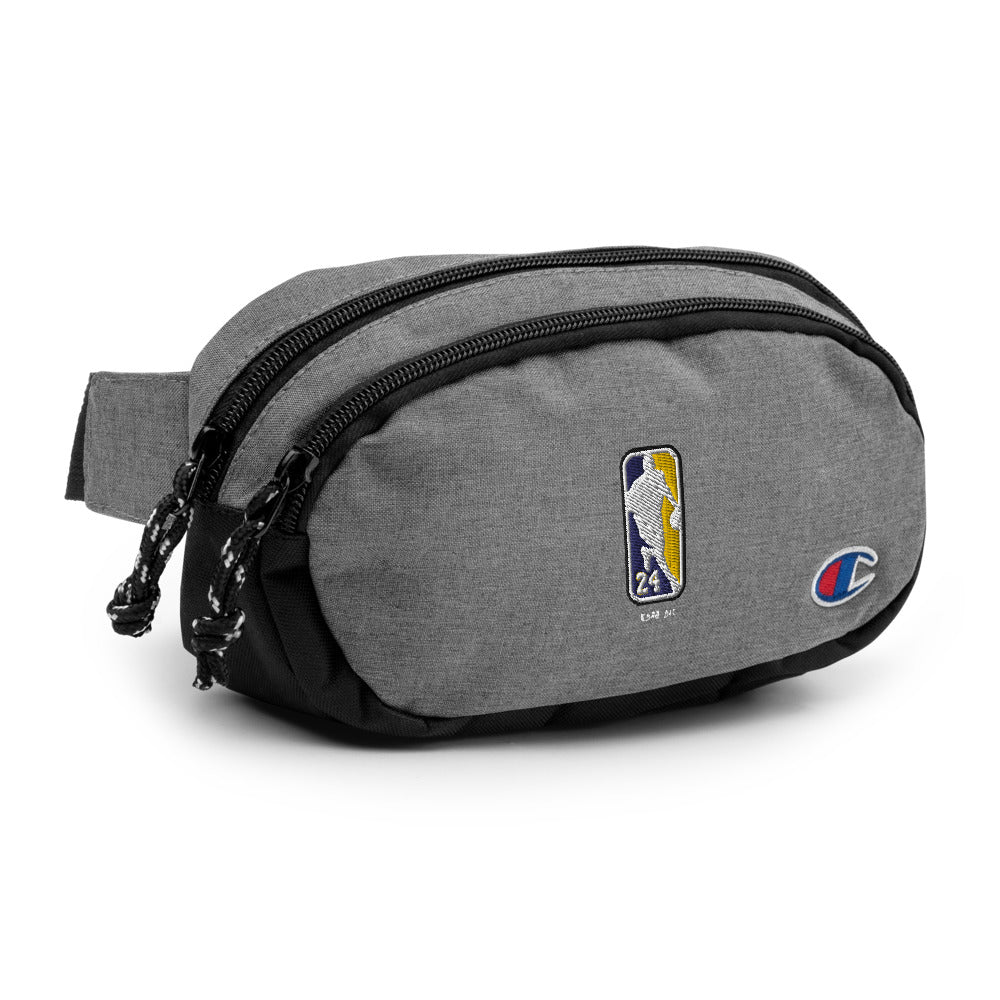 DearBBall × Champion embroidered fanny pack - Logo 24