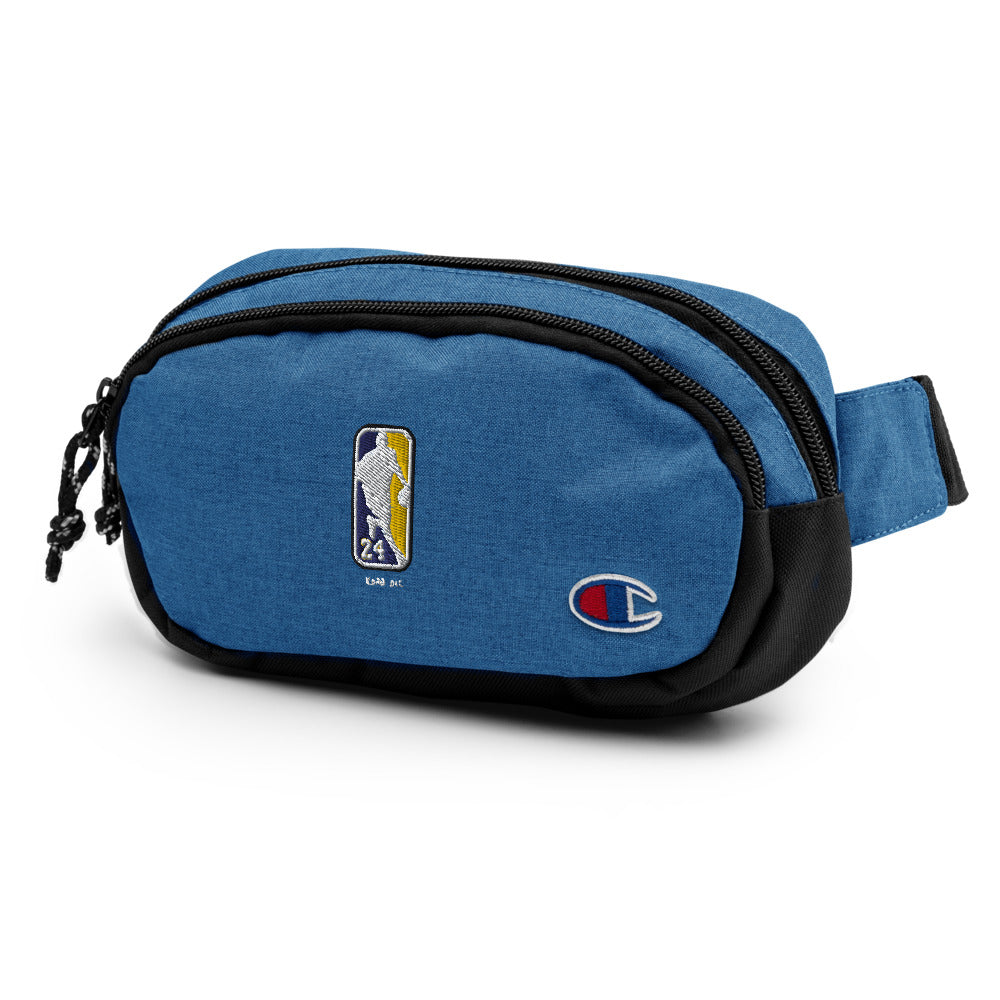 DearBBall × Champion embroidered fanny pack - Logo 24