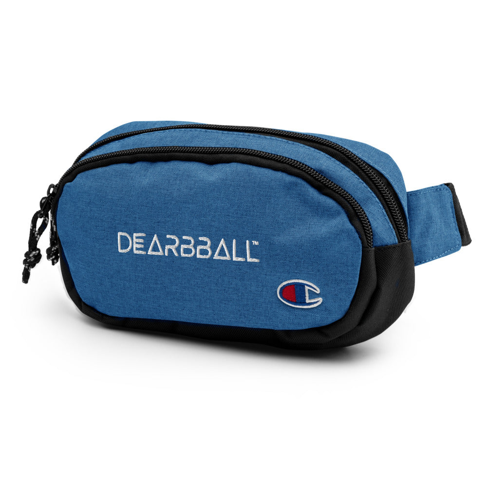 DearBBall × Champion embroidered fanny pack - DearBBall Script
