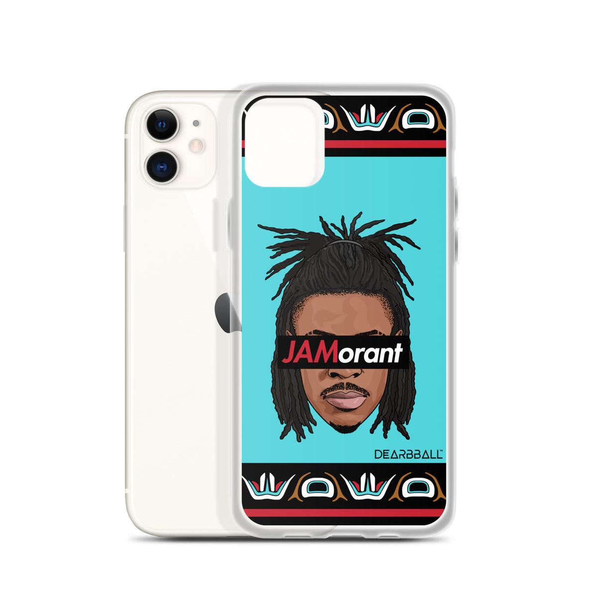 DearBBall iPhone Case - JAMorant Vancouver Edition