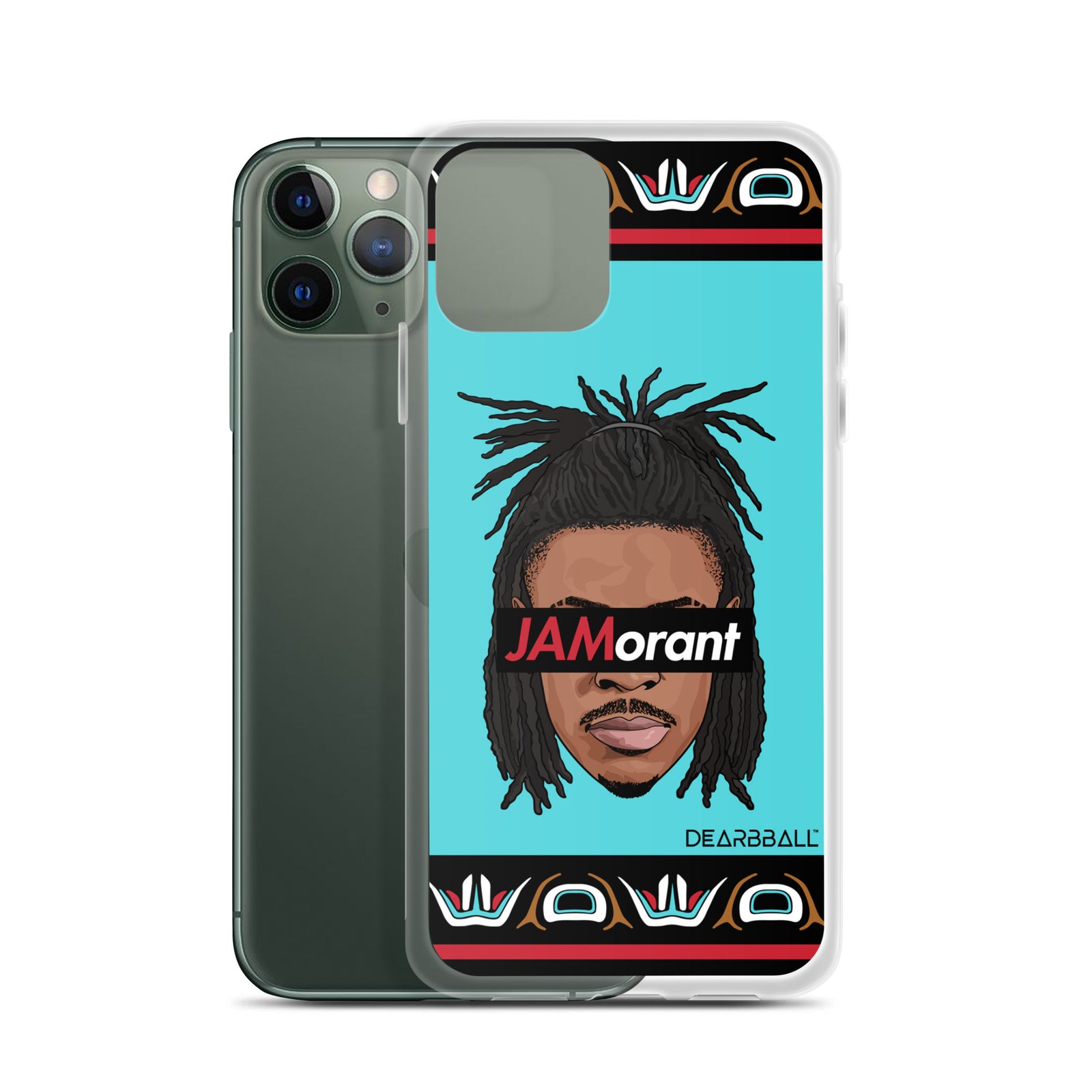 DearBBall iPhone Case - JAMorant Vancouver Edition