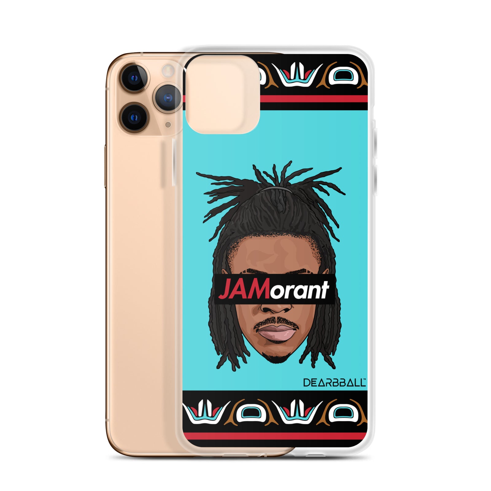 DearBBall iPhone Case - JAMorant Vancouver Edition