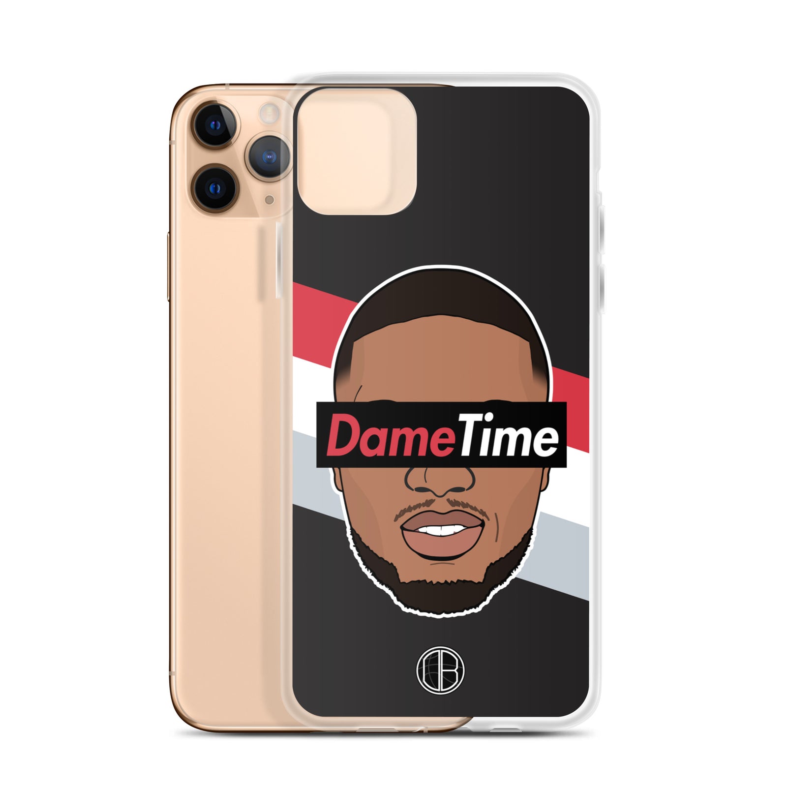 DearBBall iPhone Case - DameTime Stripes Edition