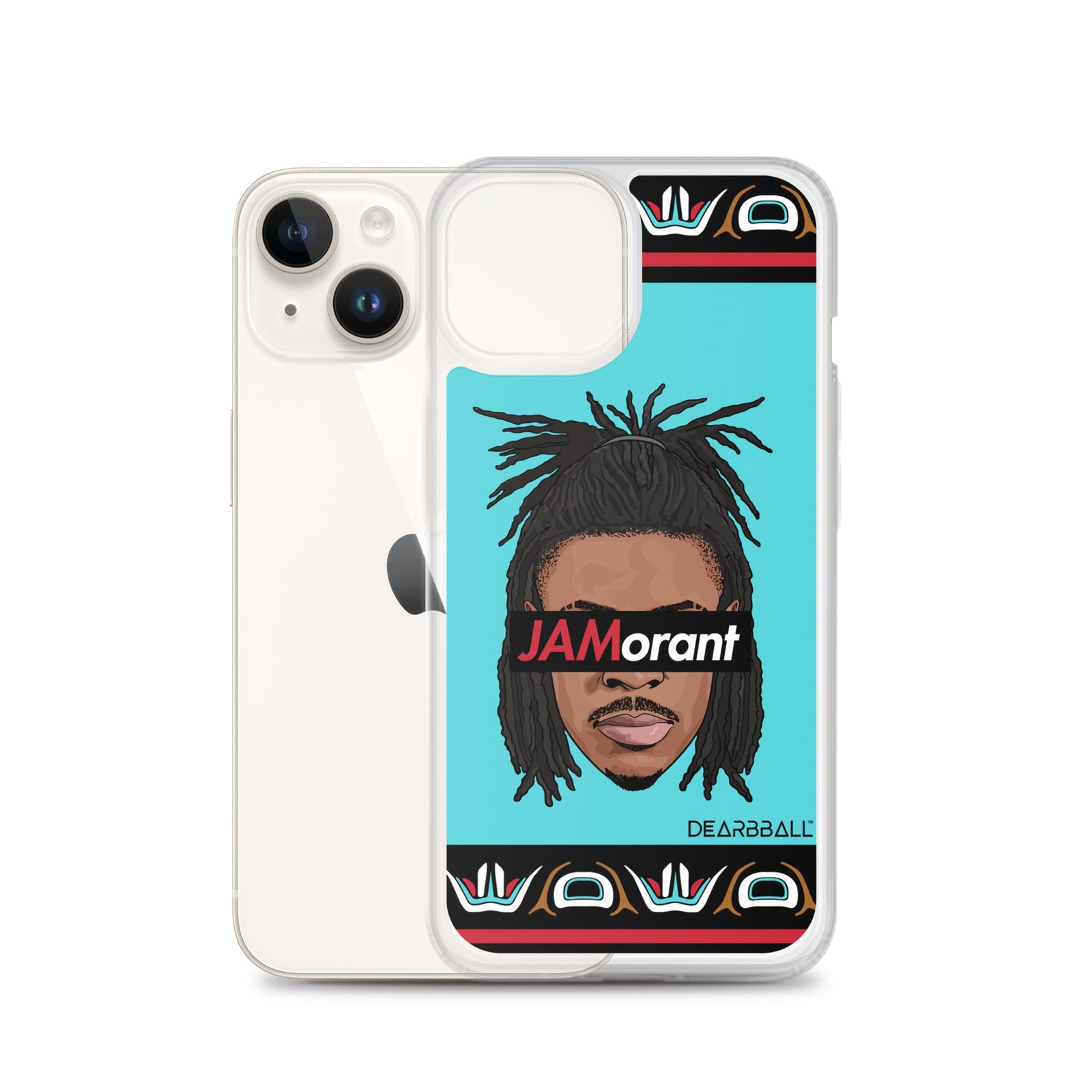 DearBBall iPhone Case - JAMorant Vancouver Edition