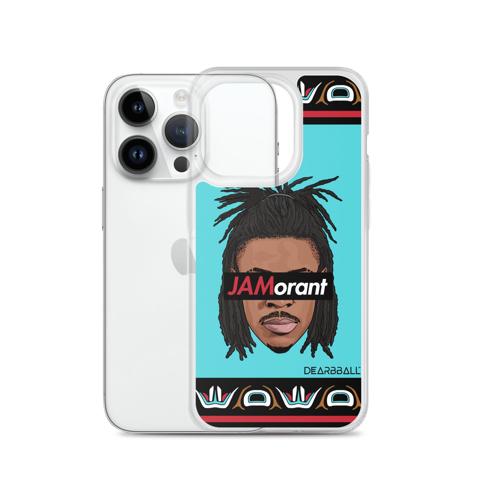 DearBBall iPhone Case - JAMorant Vancouver Edition