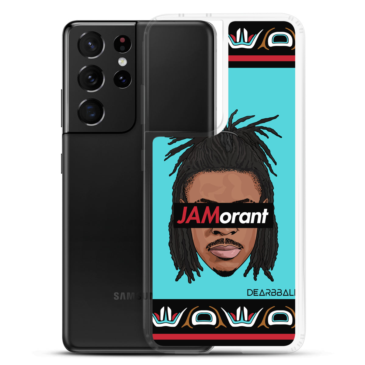 DearBBall Samsung Case - JAMorant Vancouver Edition