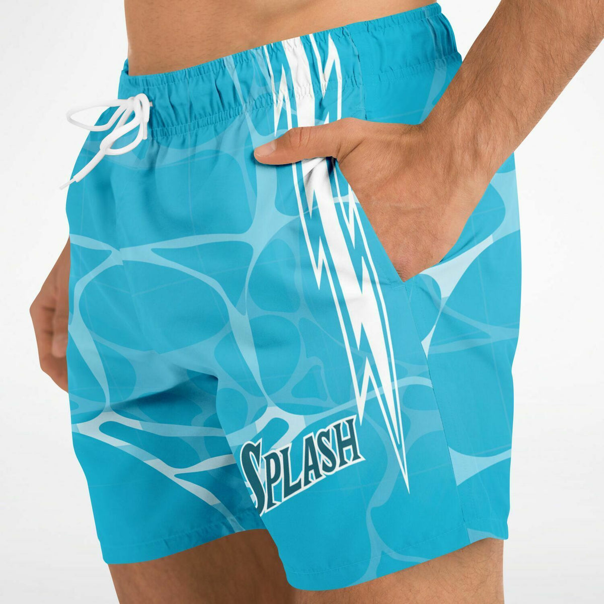 Short-de-bain-Jordan-Poole-Golden-State-Warriors-Dearbball-vetements-marque-france