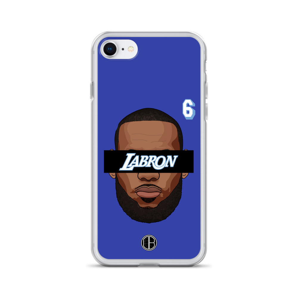 DearBBall iPhone Case - LA BRON Blue Edition DearBBall iPhone Case - LA BRON Blue Edition