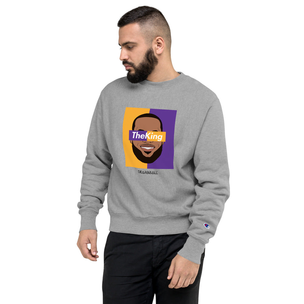 DearBBall × Champion Sweatshirt - The King BiColor MASTER Supremacy