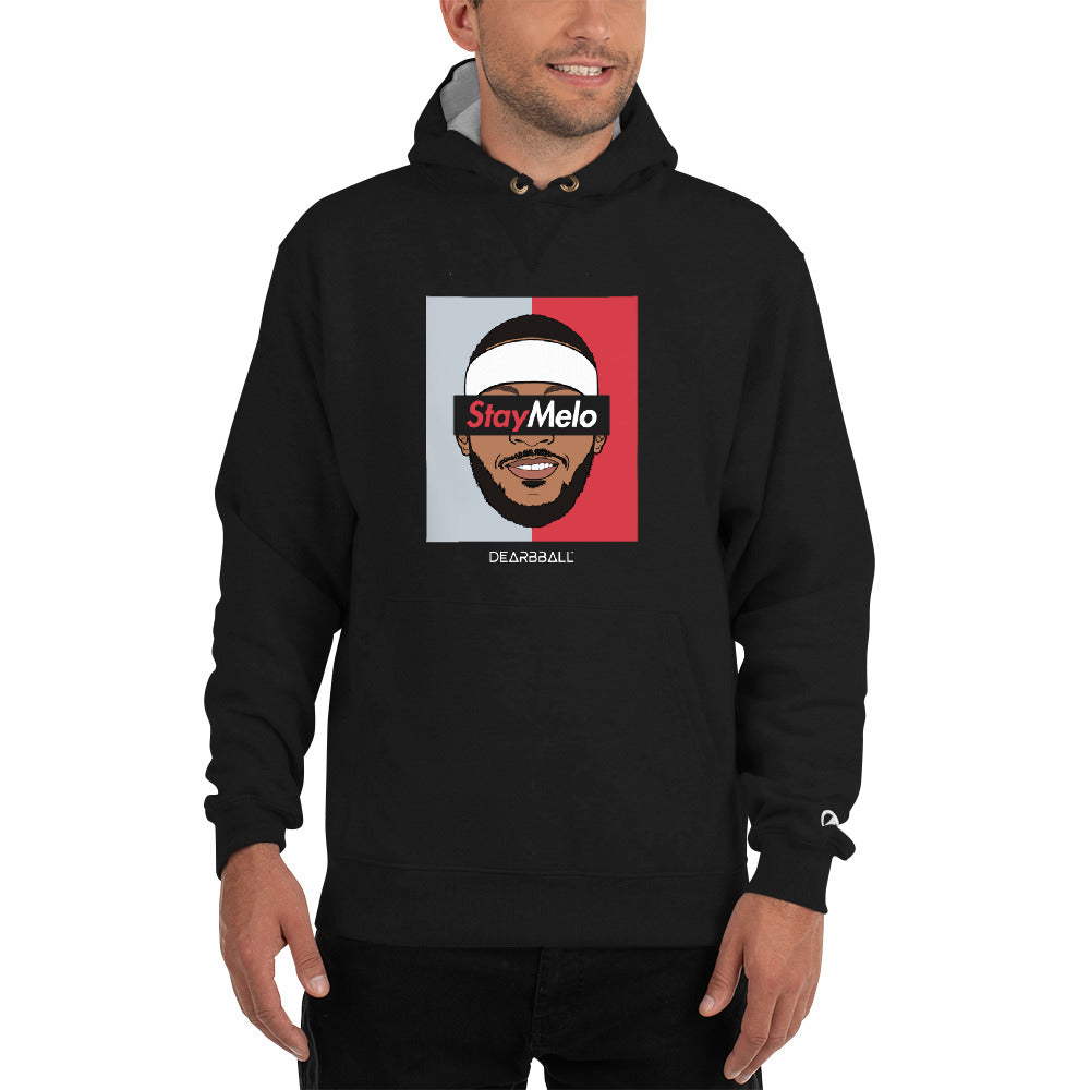 DearBBall × Champion Felpa con cappuccio - STAYMELO BICOLOR POR NY Supremacy
