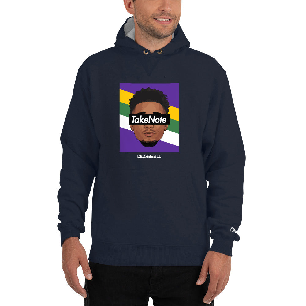 DearBBall × Champion Hoodie - Take Note Utah Farben Limitierte Edition