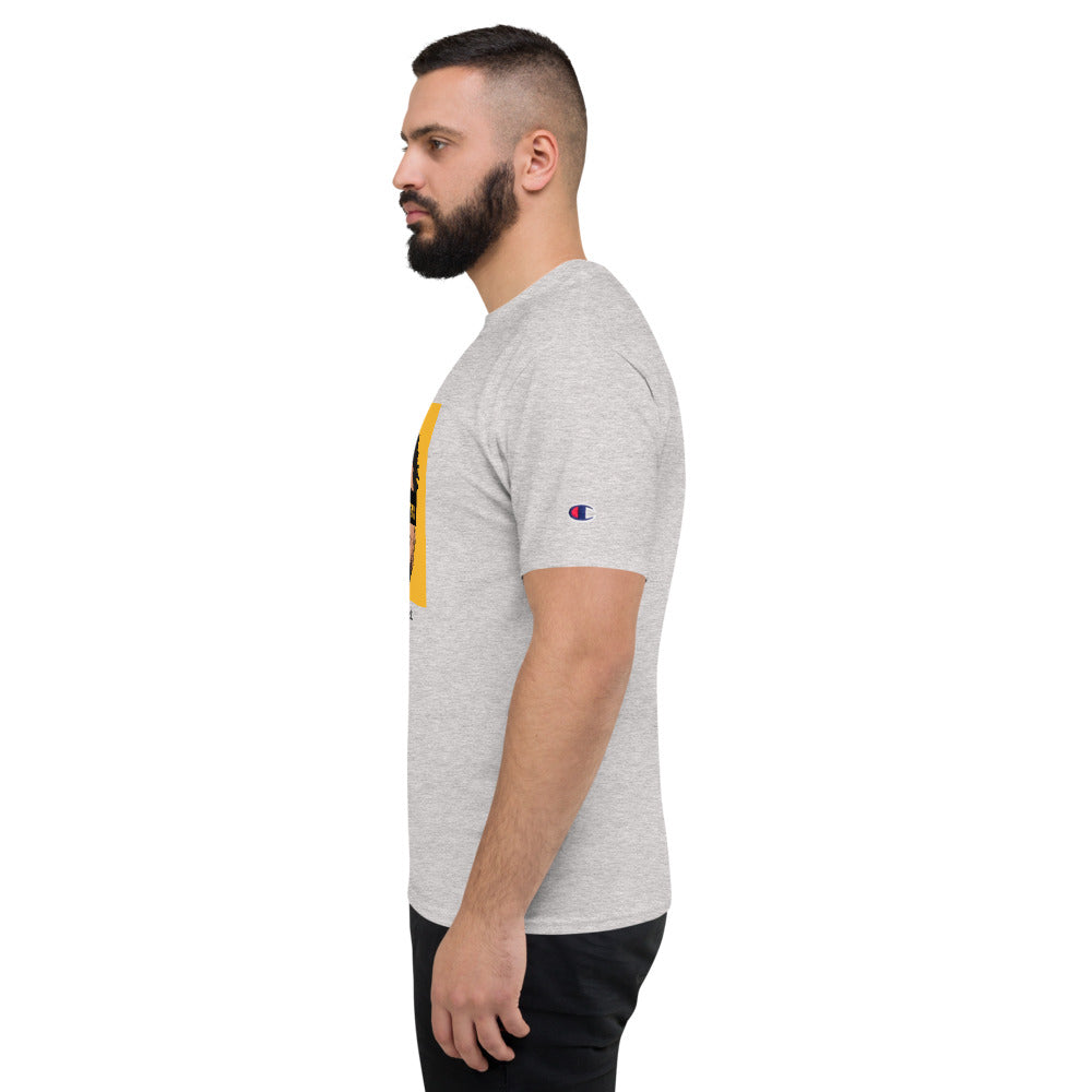 DearBBall × Champion T-Shirt - BlueArrow Bicolor Edizione Limitata