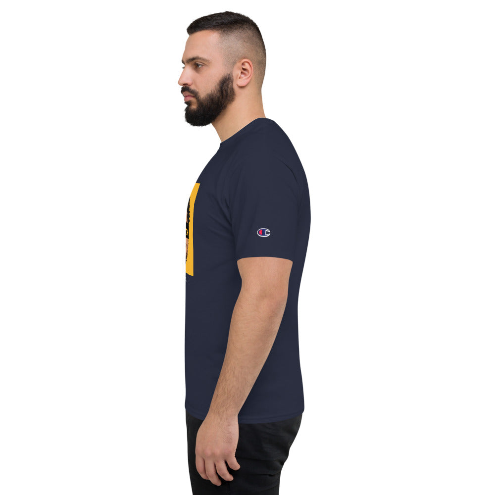 DearBBall × Champion T-Shirt - BlueArrow Bicolor Edizione Limitata