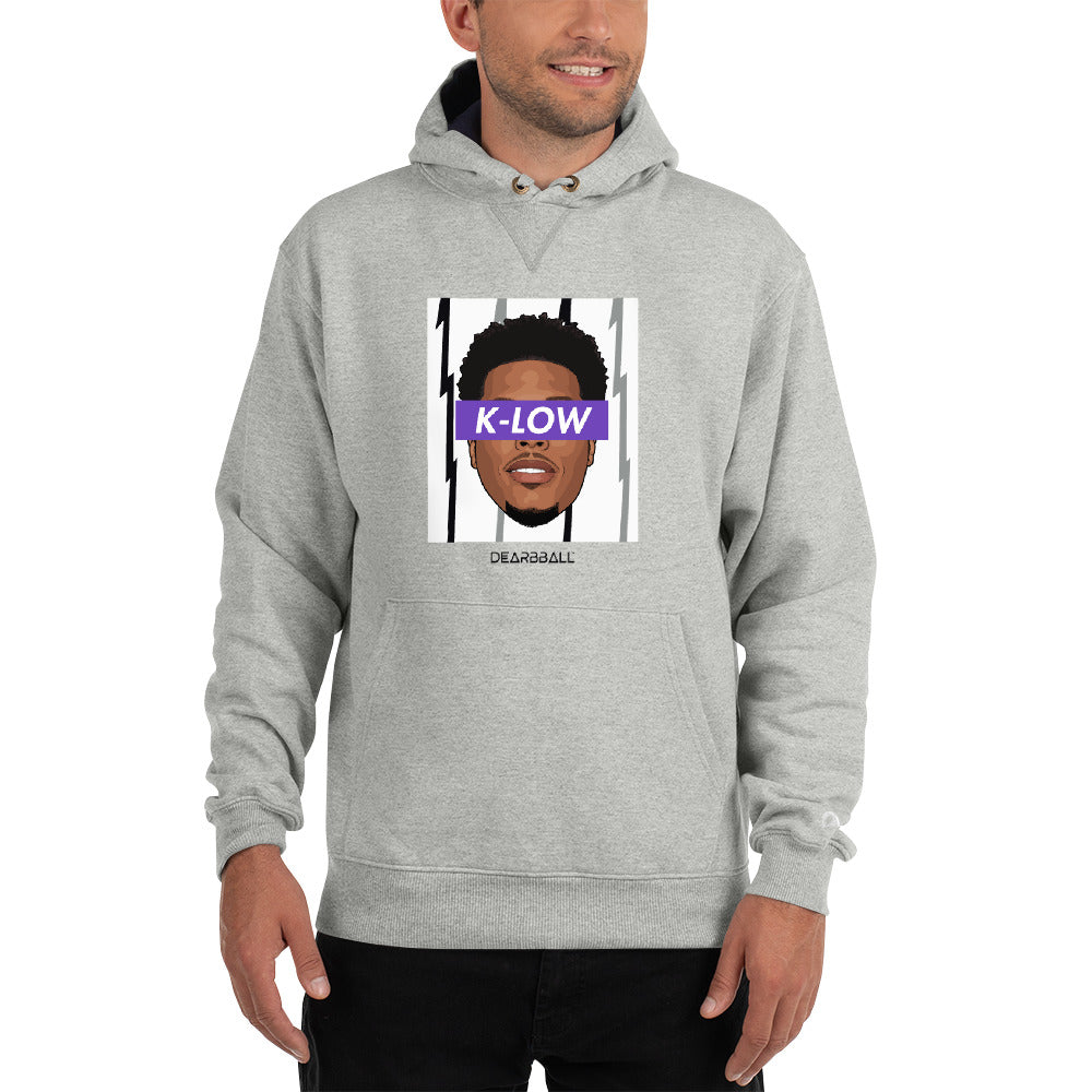 DearBBall × Champion Hoodie - K-Low 1998-99 White Limited Edition