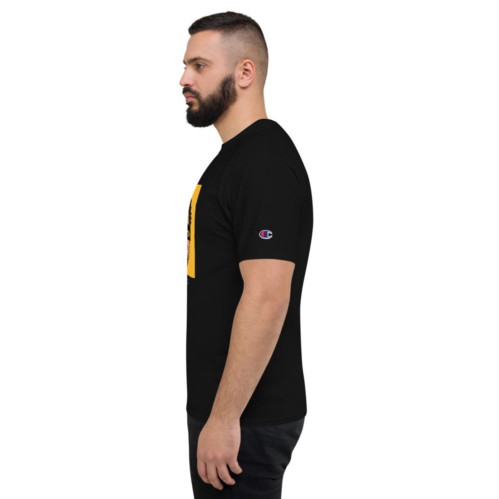 DearBBall × Champion T-Shirt - BlueArrow Bicolor Edizione Limitata