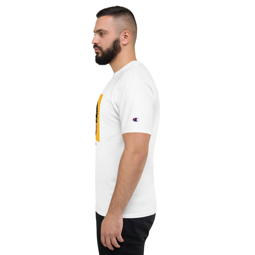 DearBBall × Champion T-Shirt - BlueArrow Bicolor Edizione Limitata