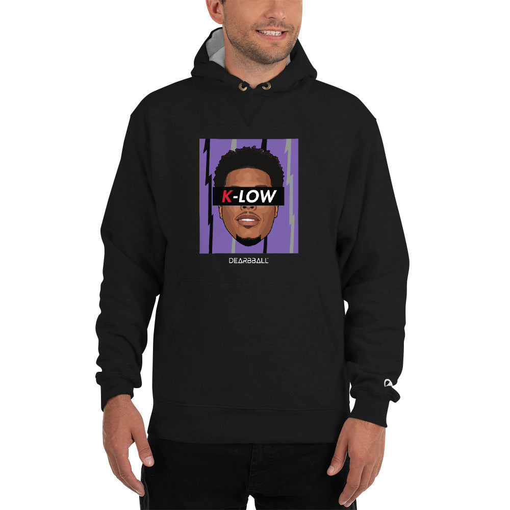 DearBBall × Champion Felpa con cappuccio - K-Low 1998-99 Nera Edizione Limitata
