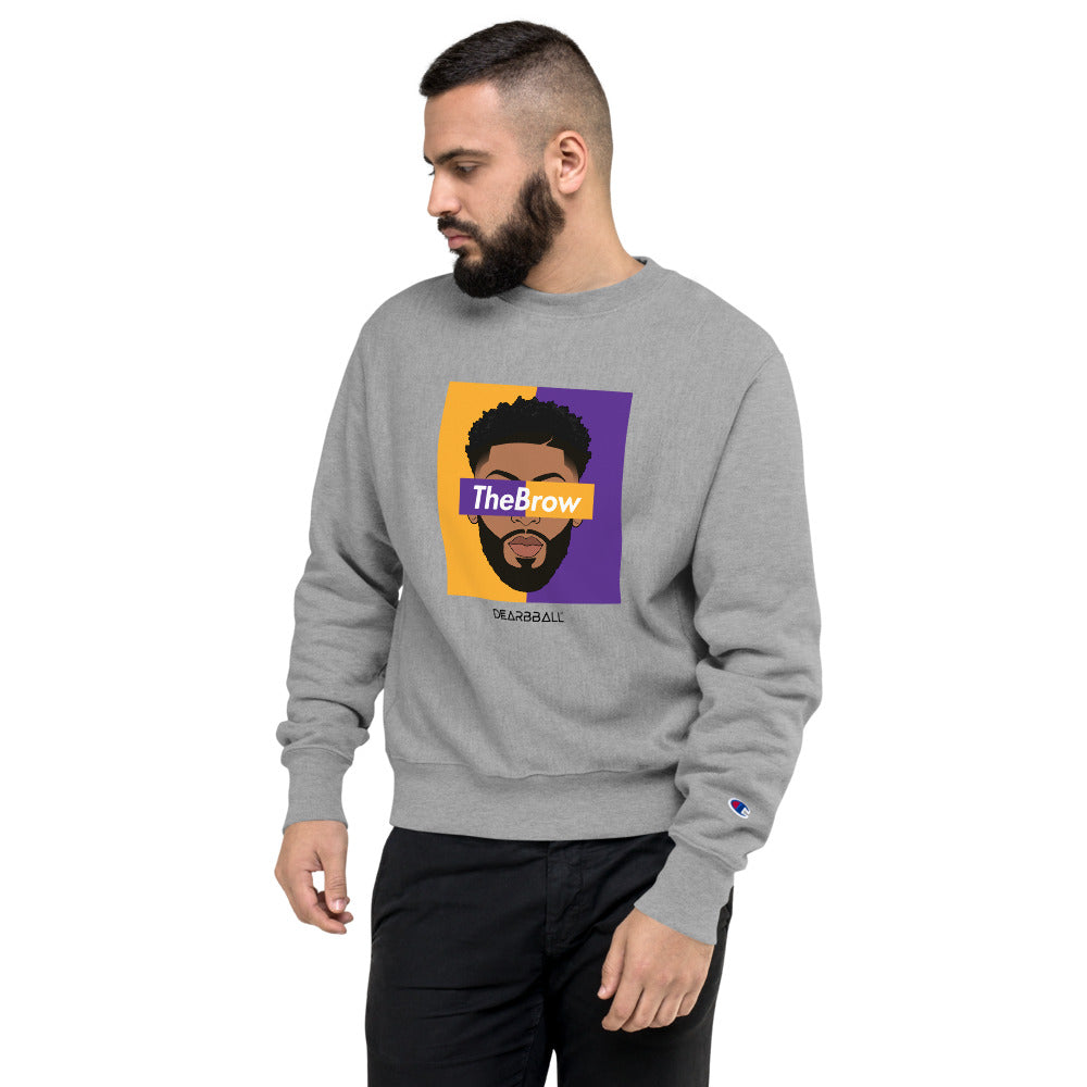 DearBBall × Champion Sweatshirt - The Brow Bicolor Supremacy