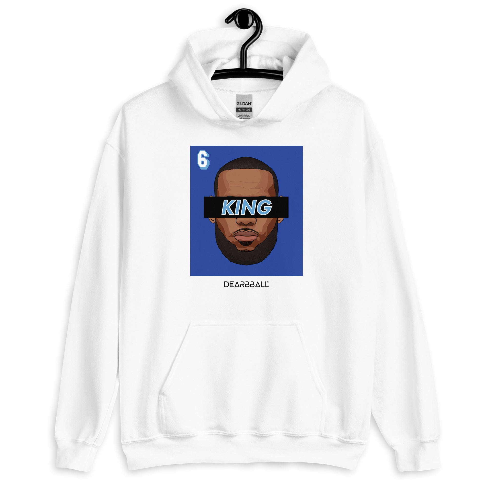 Grande taille Sweat à Capuche DearBBall - KING 6